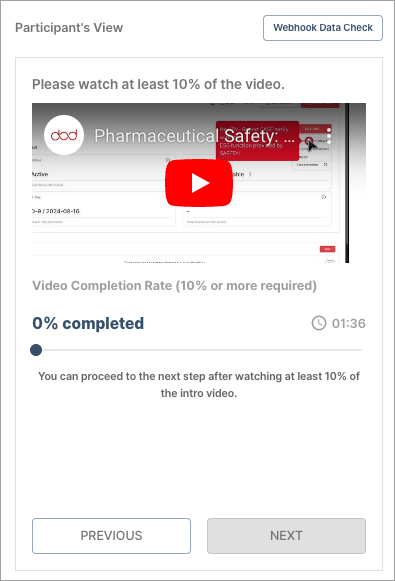 양식 빌더 - 미리보기